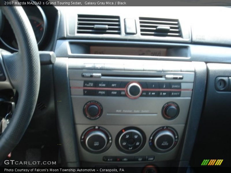 Galaxy Gray Mica / Black 2007 Mazda MAZDA3 s Grand Touring Sedan