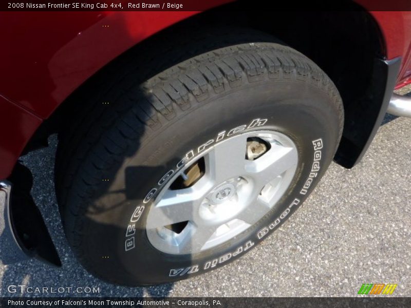 Red Brawn / Beige 2008 Nissan Frontier SE King Cab 4x4