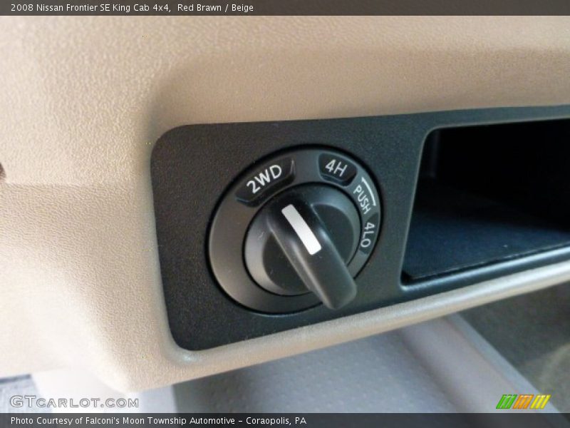 Red Brawn / Beige 2008 Nissan Frontier SE King Cab 4x4