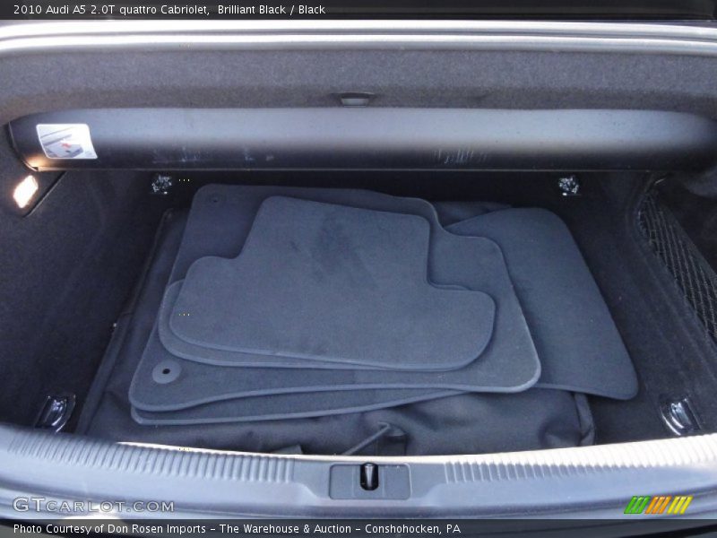 Brilliant Black / Black 2010 Audi A5 2.0T quattro Cabriolet