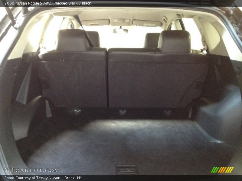 Wicked Black / Black 2008 Nissan Rogue S AWD