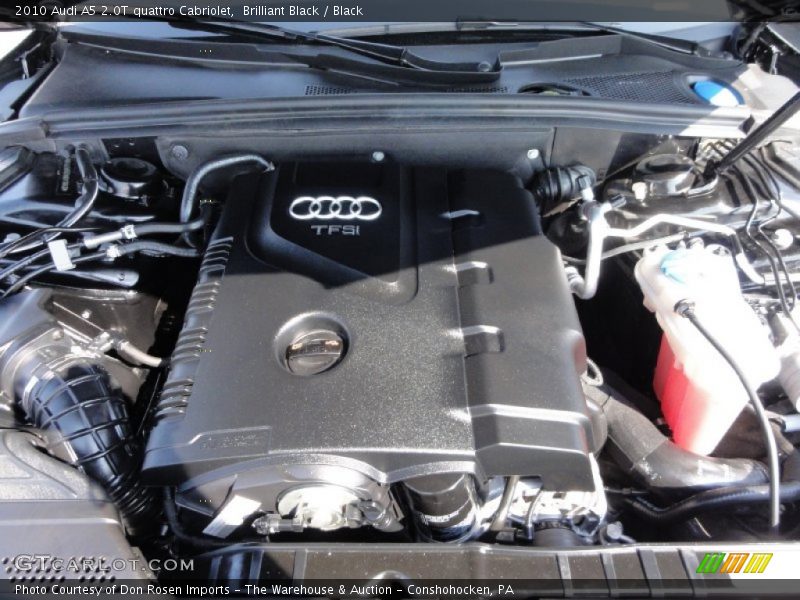Brilliant Black / Black 2010 Audi A5 2.0T quattro Cabriolet