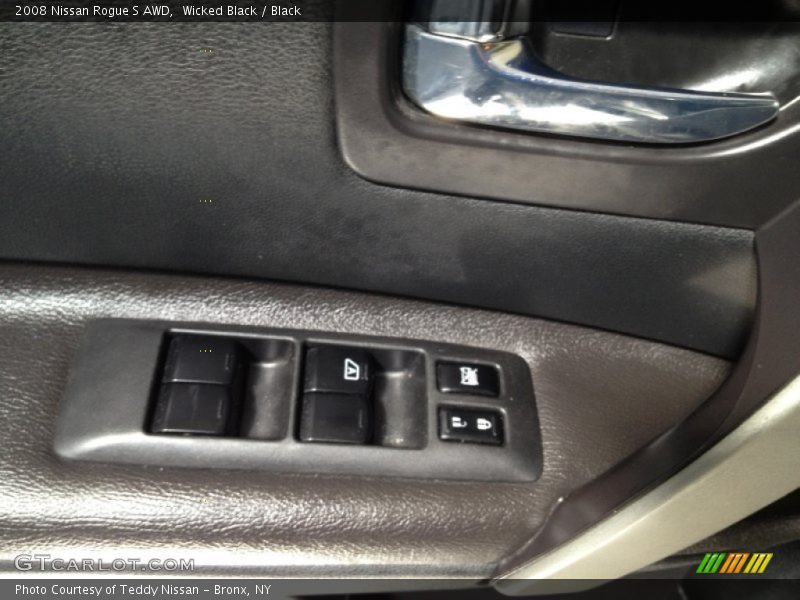 Wicked Black / Black 2008 Nissan Rogue S AWD