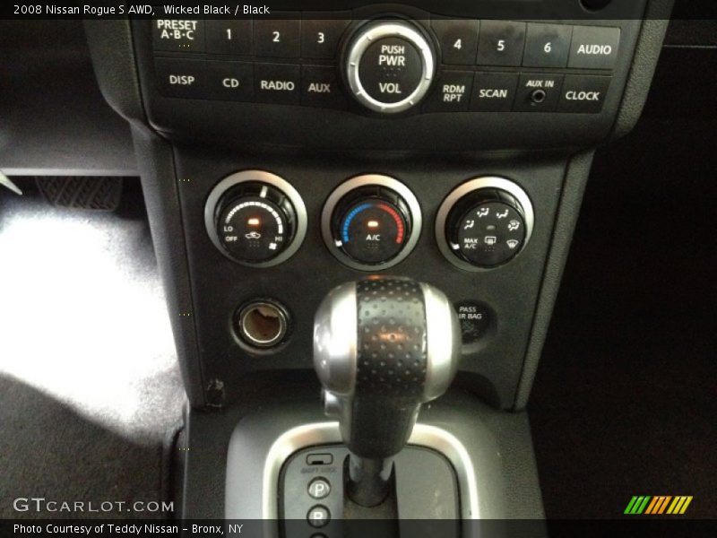 Wicked Black / Black 2008 Nissan Rogue S AWD