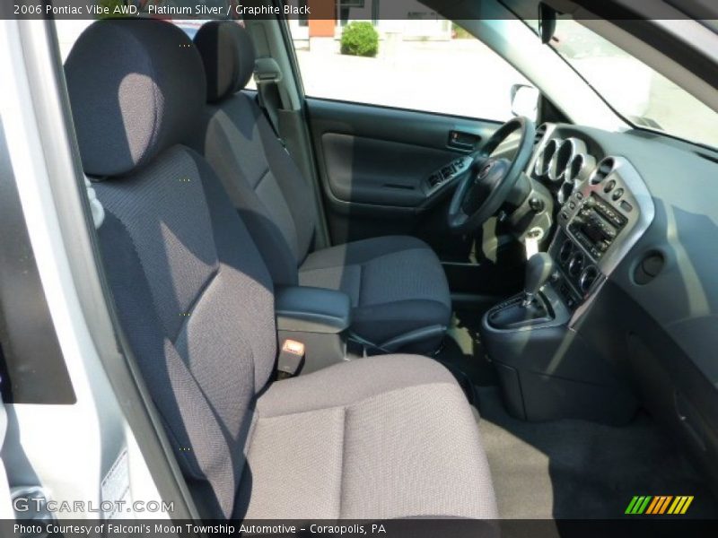 Platinum Silver / Graphite Black 2006 Pontiac Vibe AWD