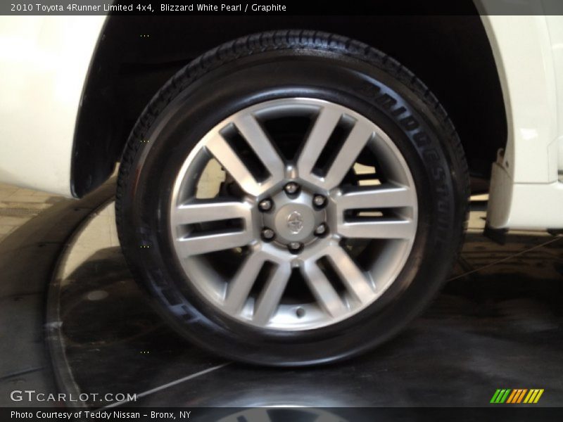 Blizzard White Pearl / Graphite 2010 Toyota 4Runner Limited 4x4
