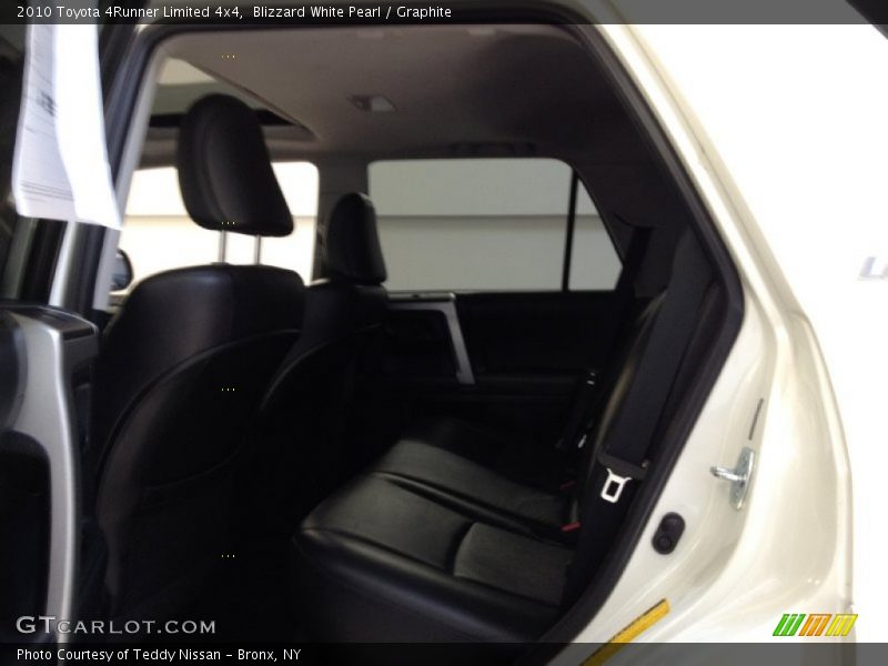 Blizzard White Pearl / Graphite 2010 Toyota 4Runner Limited 4x4