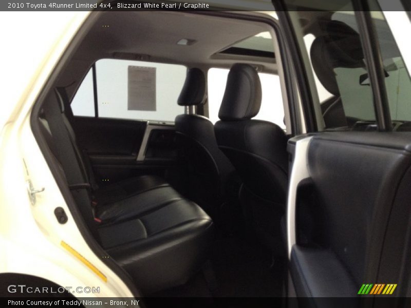 Blizzard White Pearl / Graphite 2010 Toyota 4Runner Limited 4x4