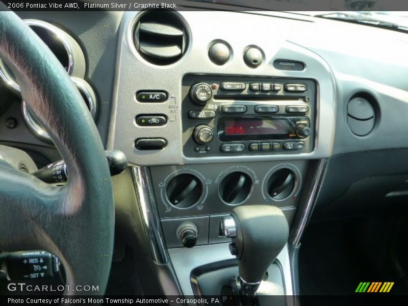 Platinum Silver / Graphite Black 2006 Pontiac Vibe AWD