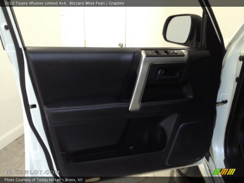 Blizzard White Pearl / Graphite 2010 Toyota 4Runner Limited 4x4