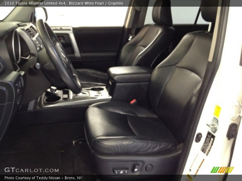 Blizzard White Pearl / Graphite 2010 Toyota 4Runner Limited 4x4