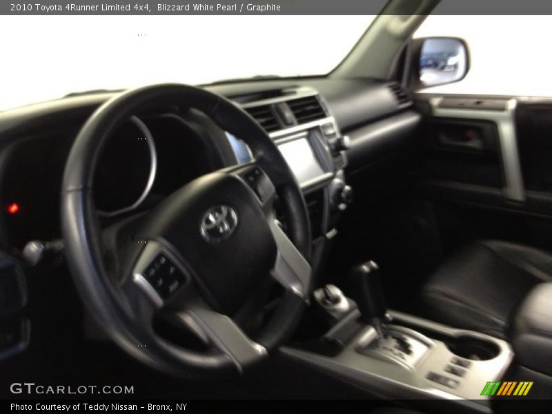 Blizzard White Pearl / Graphite 2010 Toyota 4Runner Limited 4x4