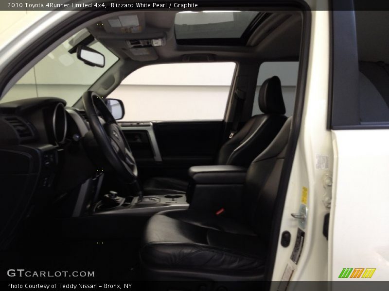 Blizzard White Pearl / Graphite 2010 Toyota 4Runner Limited 4x4
