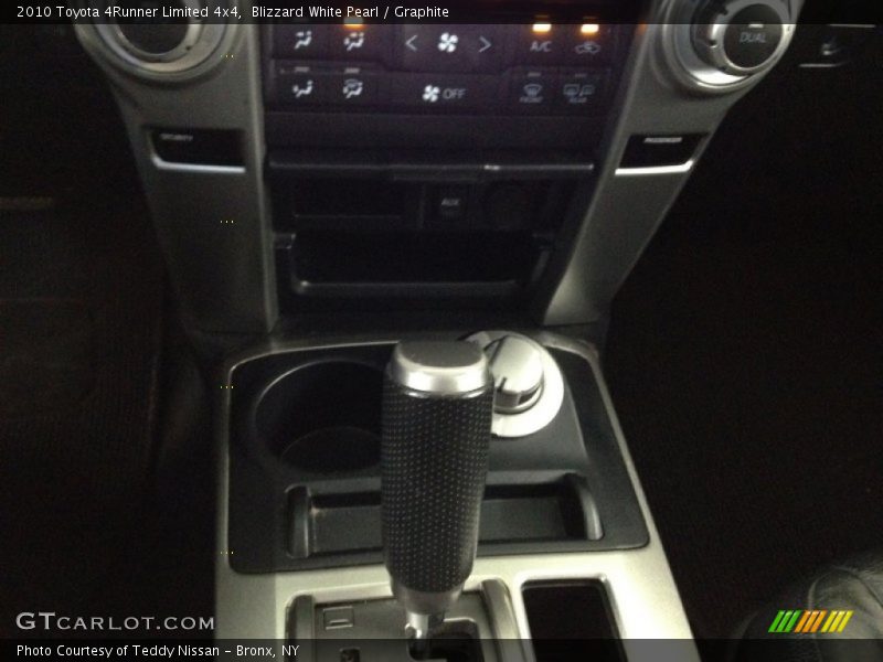 Blizzard White Pearl / Graphite 2010 Toyota 4Runner Limited 4x4
