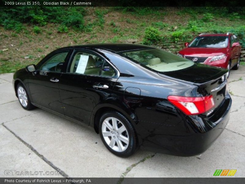 Obsidian Black / Cashmere 2009 Lexus ES 350