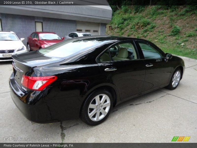 Obsidian Black / Cashmere 2009 Lexus ES 350