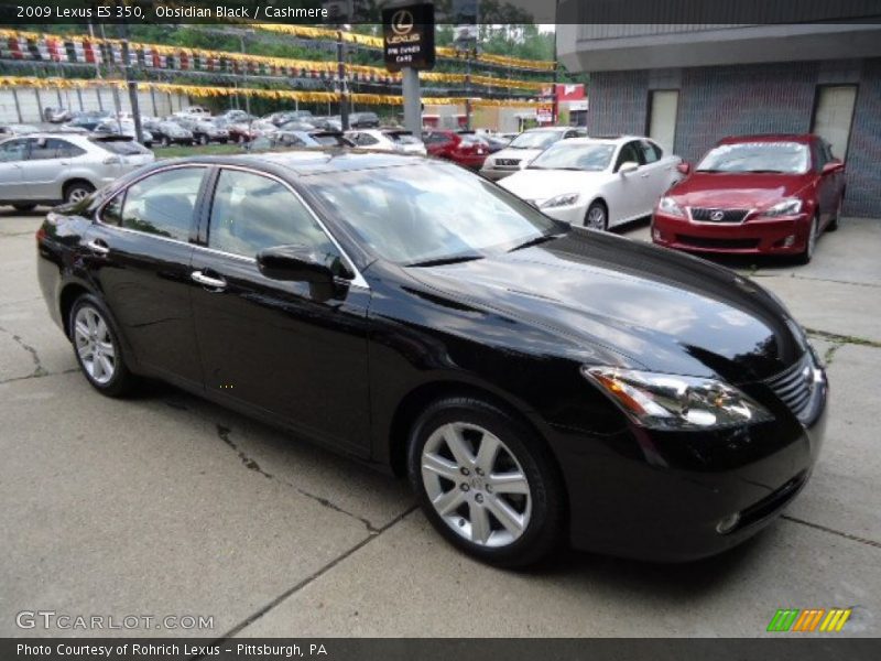 Obsidian Black / Cashmere 2009 Lexus ES 350