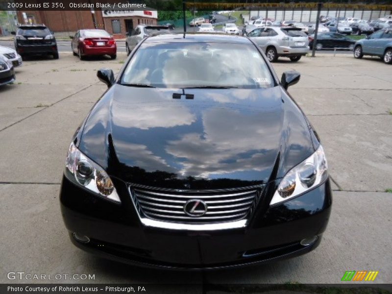 Obsidian Black / Cashmere 2009 Lexus ES 350