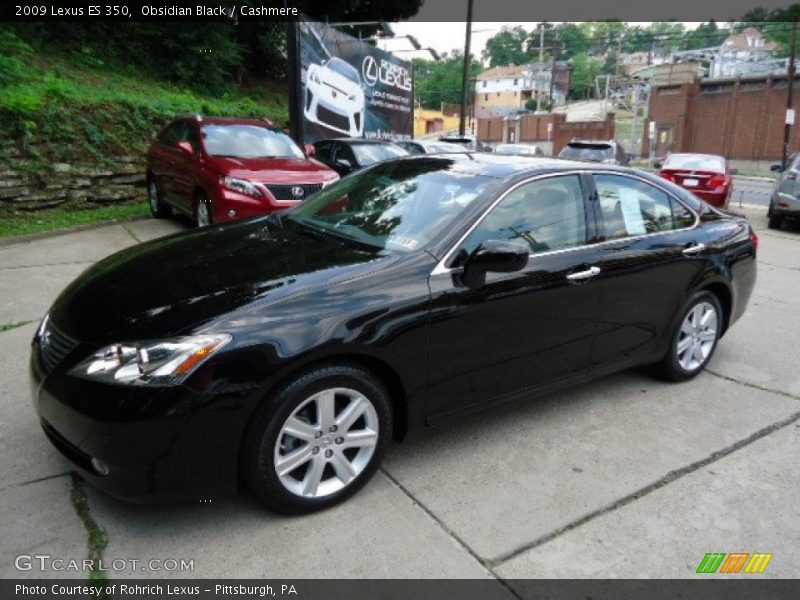 Obsidian Black / Cashmere 2009 Lexus ES 350