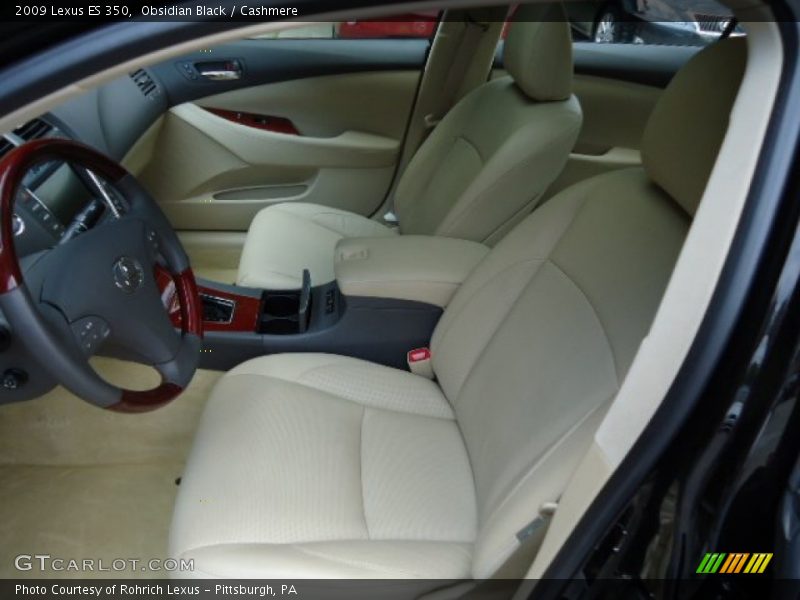 Obsidian Black / Cashmere 2009 Lexus ES 350