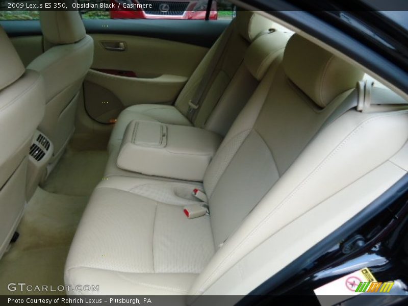Obsidian Black / Cashmere 2009 Lexus ES 350