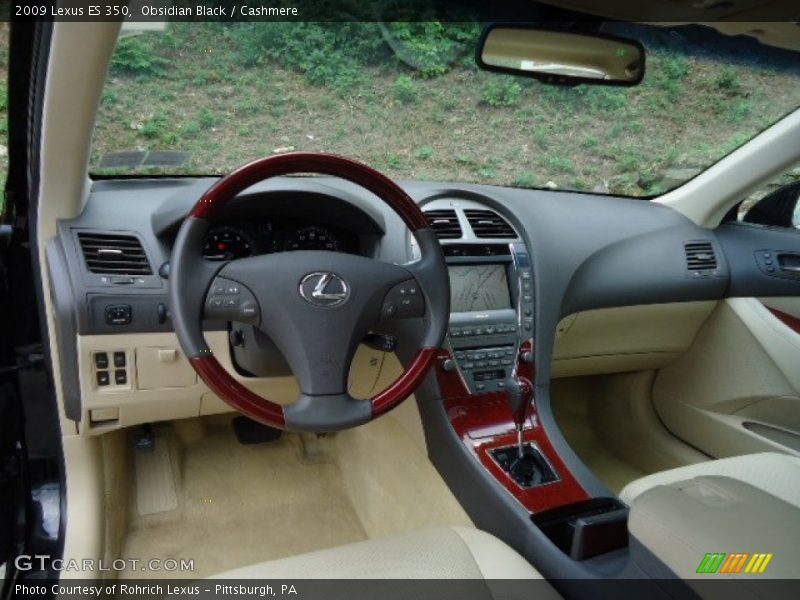 Obsidian Black / Cashmere 2009 Lexus ES 350