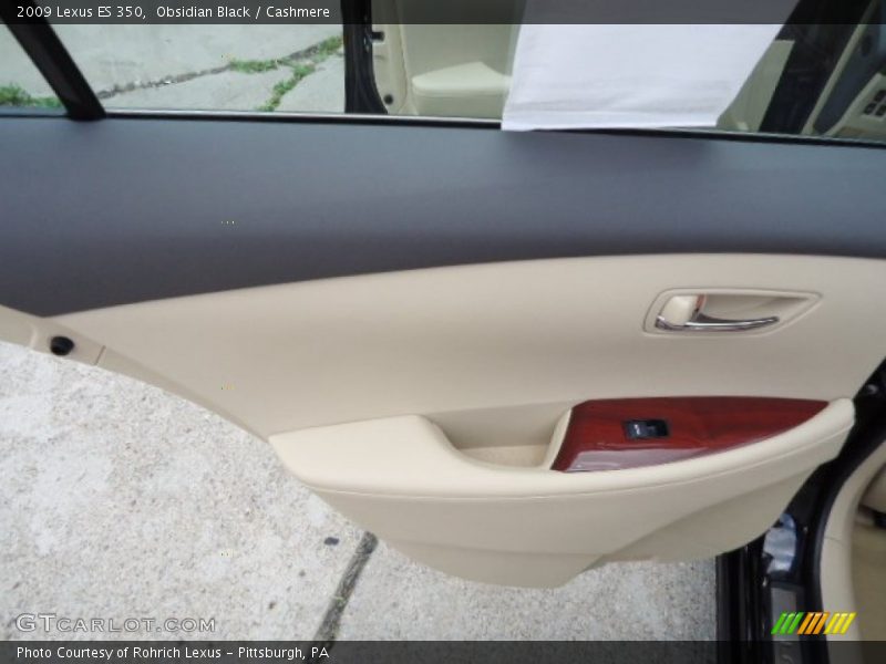 Obsidian Black / Cashmere 2009 Lexus ES 350