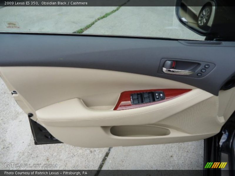 Obsidian Black / Cashmere 2009 Lexus ES 350