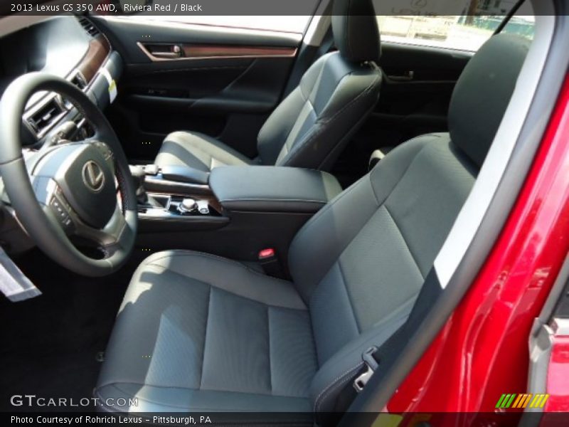 Riviera Red / Black 2013 Lexus GS 350 AWD