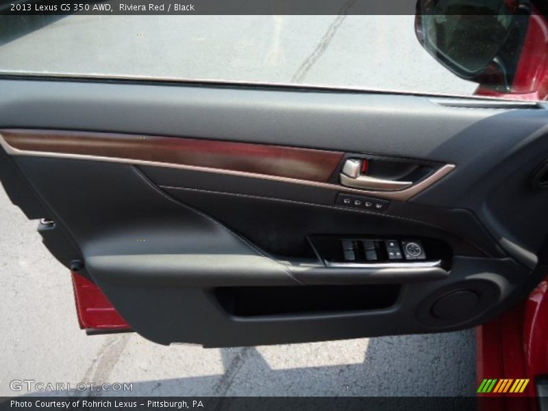 Riviera Red / Black 2013 Lexus GS 350 AWD