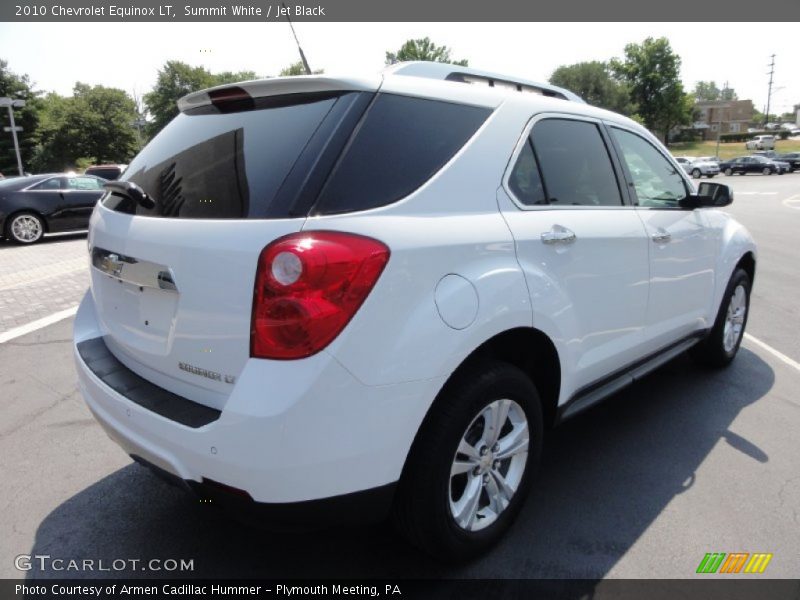 Summit White / Jet Black 2010 Chevrolet Equinox LT