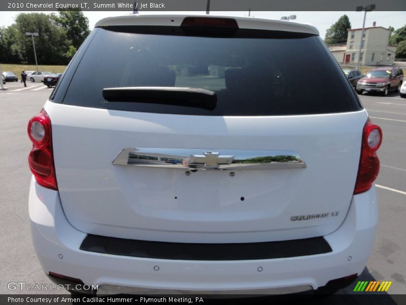 Summit White / Jet Black 2010 Chevrolet Equinox LT