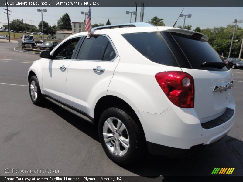 Summit White / Jet Black 2010 Chevrolet Equinox LT