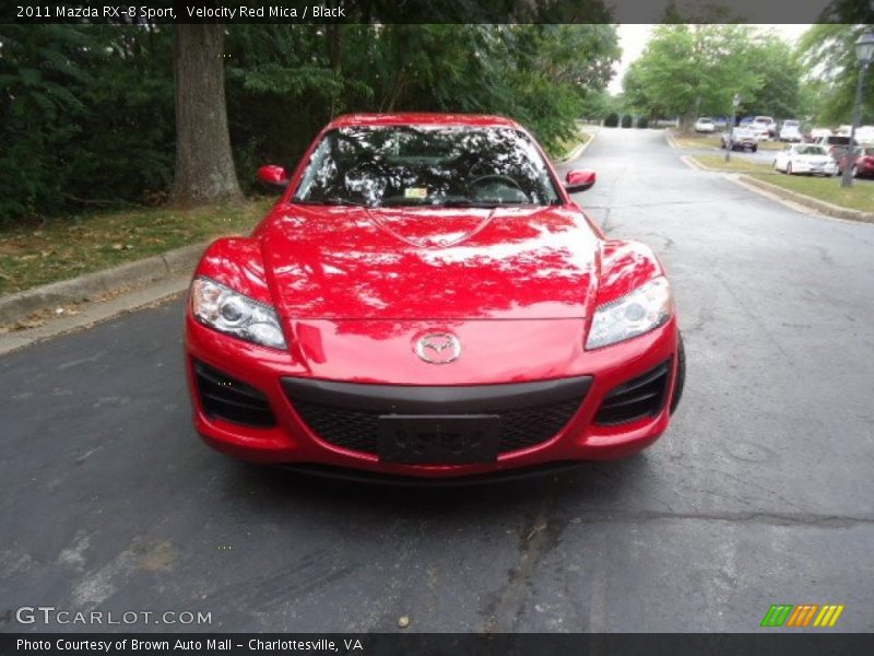 Velocity Red Mica / Black 2011 Mazda RX-8 Sport