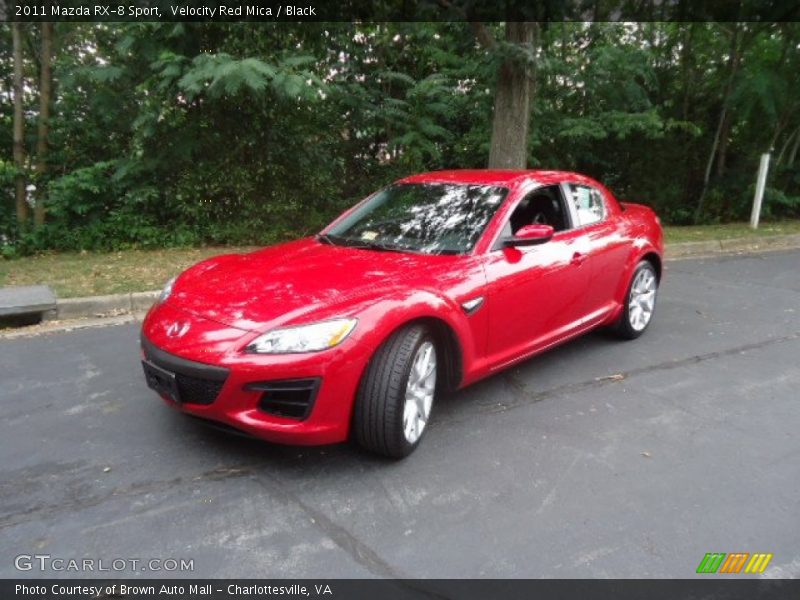 Front 3/4 View of 2011 RX-8 Sport