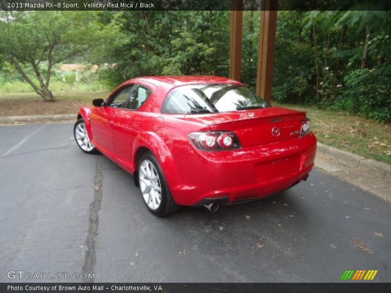 Velocity Red Mica / Black 2011 Mazda RX-8 Sport