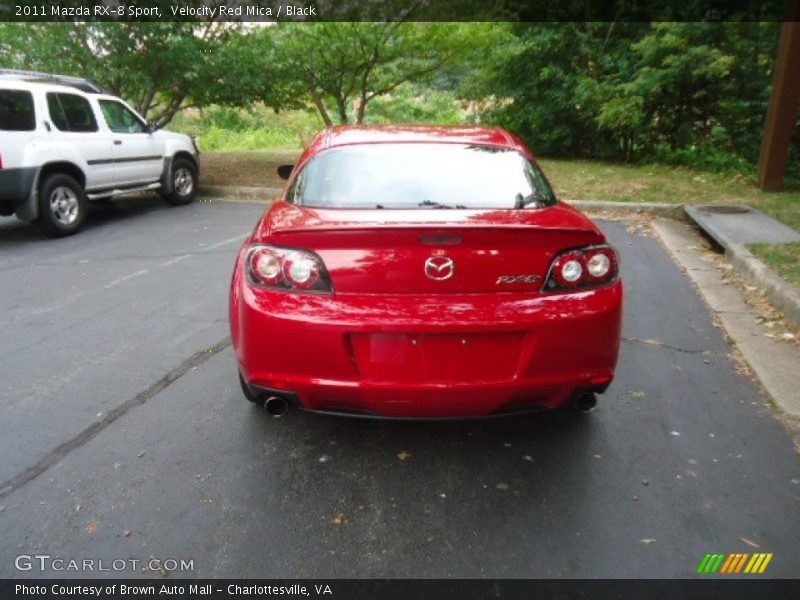 Velocity Red Mica / Black 2011 Mazda RX-8 Sport