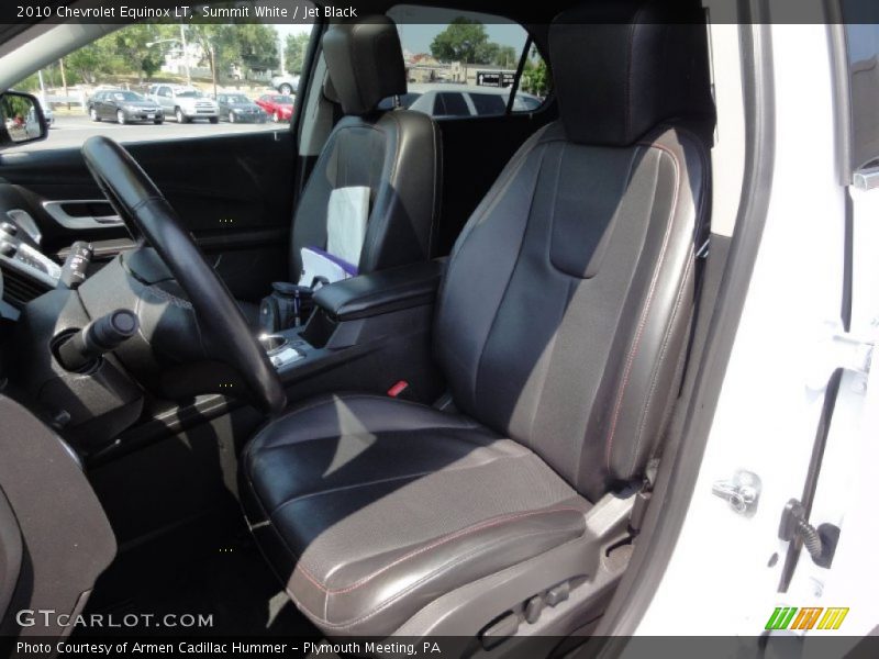 Summit White / Jet Black 2010 Chevrolet Equinox LT