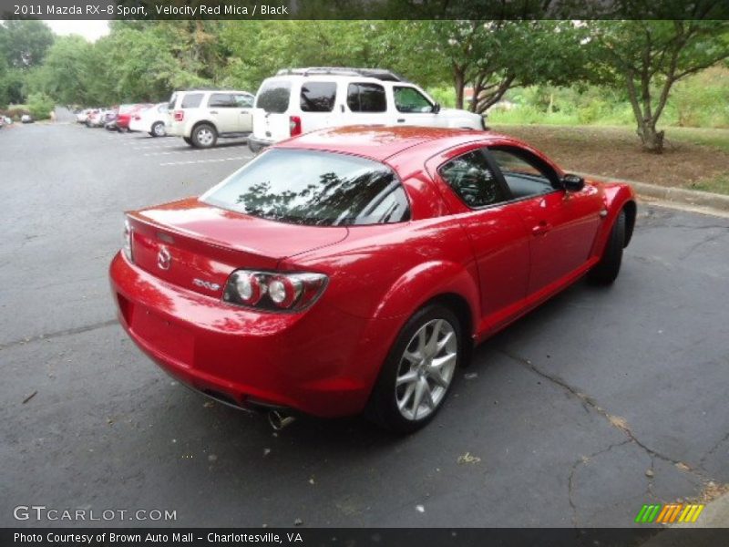 Velocity Red Mica / Black 2011 Mazda RX-8 Sport
