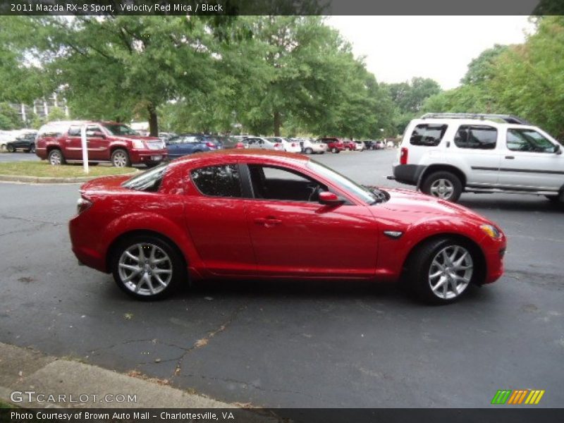 Velocity Red Mica / Black 2011 Mazda RX-8 Sport