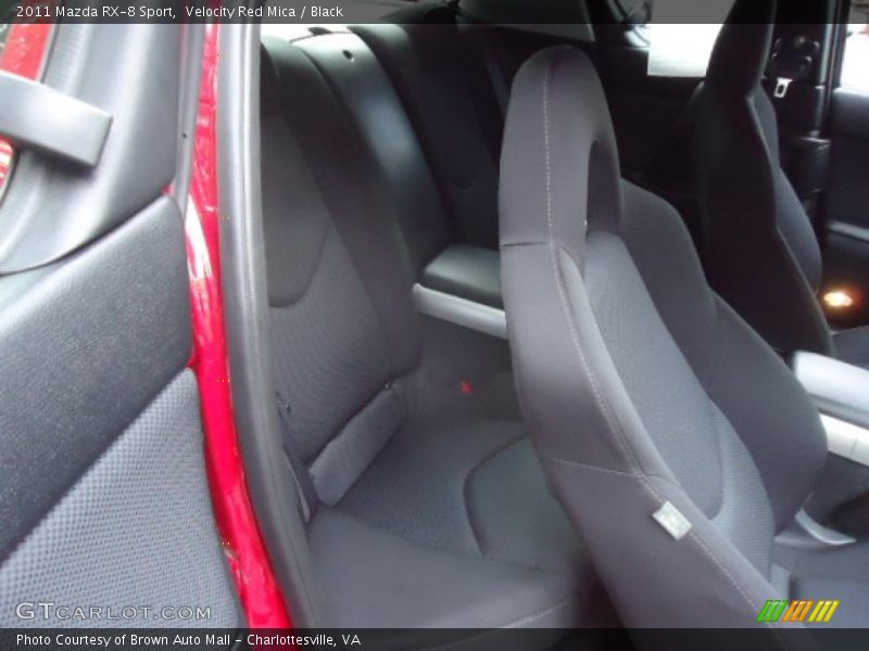 Rear Seat of 2011 RX-8 Sport