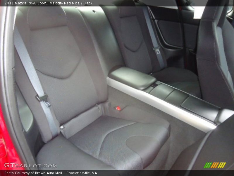 Rear Seat of 2011 RX-8 Sport