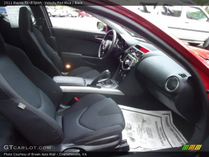 Velocity Red Mica / Black 2011 Mazda RX-8 Sport