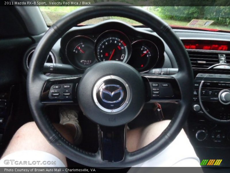 Velocity Red Mica / Black 2011 Mazda RX-8 Sport