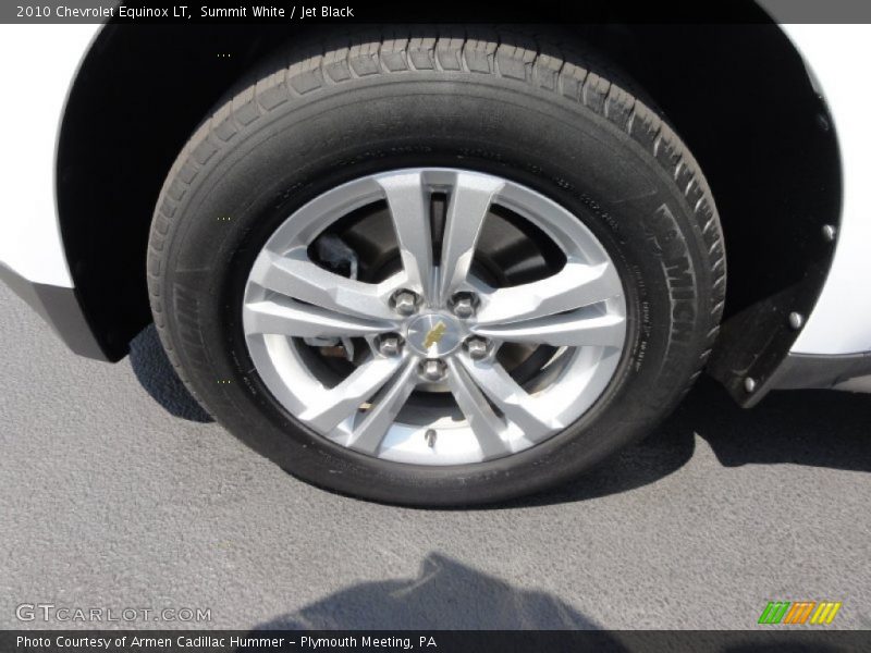Summit White / Jet Black 2010 Chevrolet Equinox LT