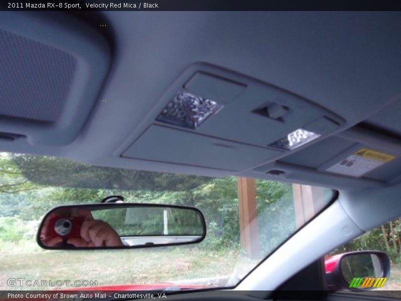 Velocity Red Mica / Black 2011 Mazda RX-8 Sport