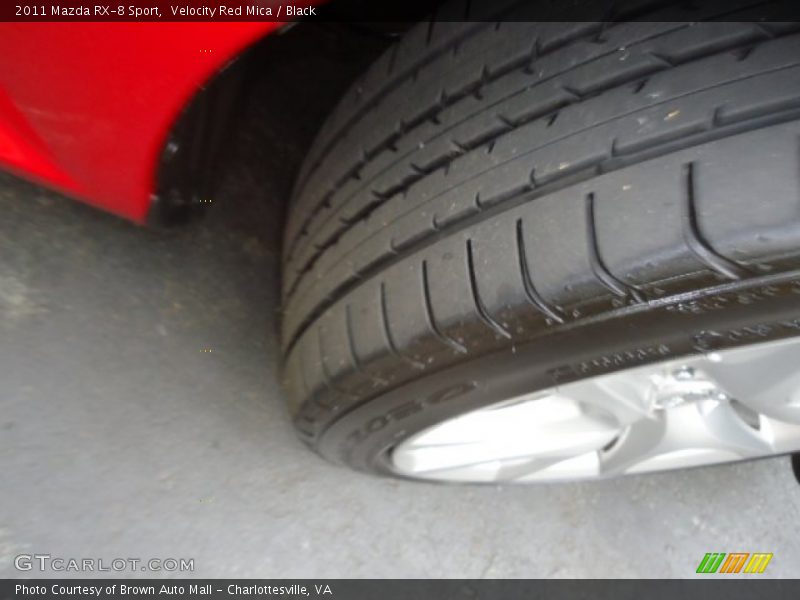 Velocity Red Mica / Black 2011 Mazda RX-8 Sport