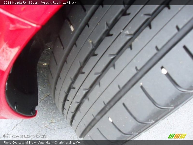 Velocity Red Mica / Black 2011 Mazda RX-8 Sport