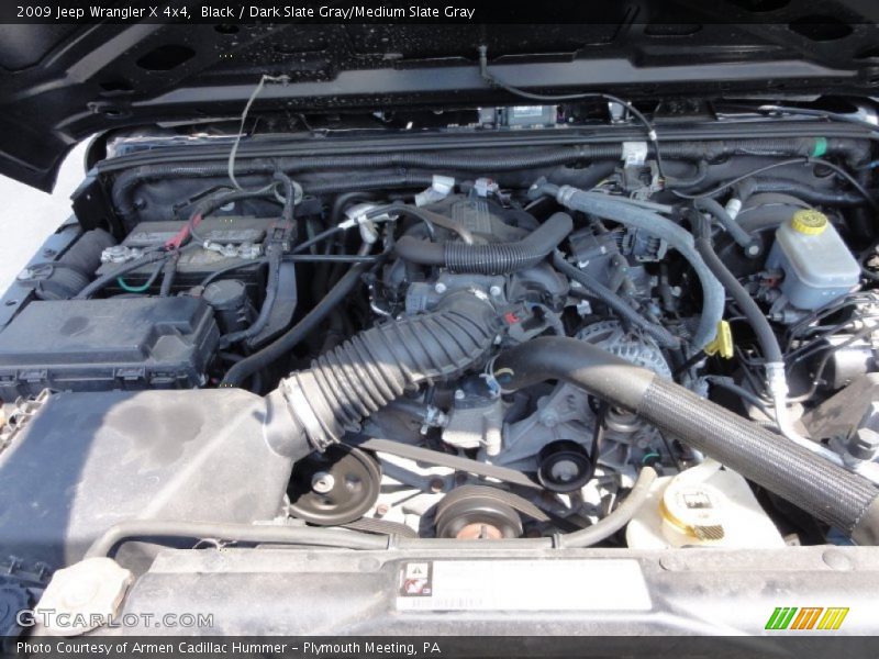 Black / Dark Slate Gray/Medium Slate Gray 2009 Jeep Wrangler X 4x4
