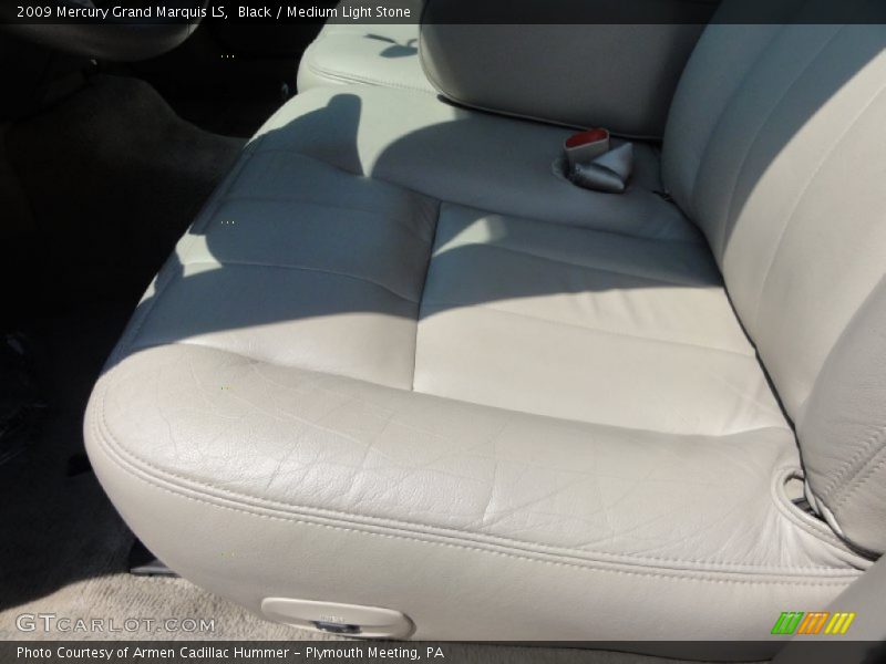 Black / Medium Light Stone 2009 Mercury Grand Marquis LS